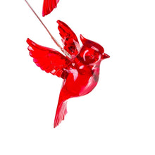 Laden Sie das Bild in den Galerie-Viewer, Solar roter- Vogel Wind Glockenspiel Licht