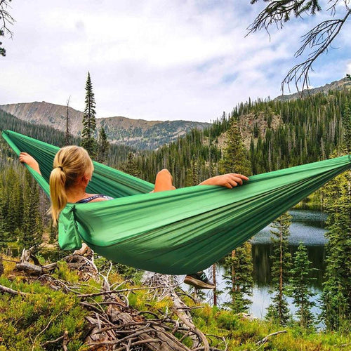 Camping Hängemattenset für den Außenbereich