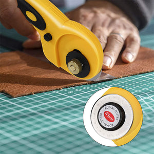 45 mm große rotierende Klingen mit Titanbeschichtung