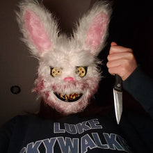 Laden Sie das Bild in den Galerie-Viewer, Halloween blutige gruselige Plüschmaske