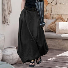 Laden Sie das Bild in den Galerie-Viewer, Langer Rock mit hoher Taille