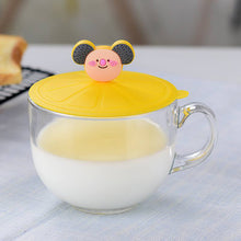 Laden Sie das Bild in den Galerie-Viewer, Süßer und kreativer Silikonbecherdeckel mit Tiermuster