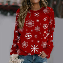 Laden Sie das Bild in den Galerie-Viewer, Weihnachtselement 3D-Druck All-Match Sweatshirt