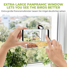 Laden Sie das Bild in den Galerie-Viewer, Fenster Vogelhaus Futterspender