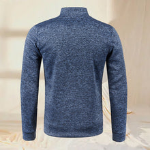 Laden Sie das Bild in den Galerie-Viewer, Reißverschluss-Revers Sportssweatshirt für Herren