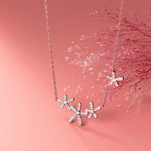 Laden Sie das Bild in den Galerie-Viewer, Süße und elegante Blumen-Halskette