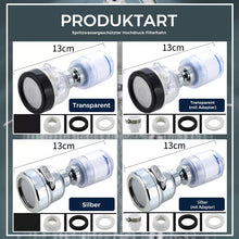 Laden Sie das Bild in den Galerie-Viewer, Spritzwassergeschützter Druckfilterhahn mit drei Geschwindigkeiten