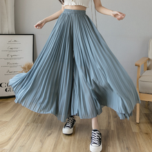 Laden Sie das Bild in den Galerie-Viewer, Trendige Hose Mit Plissee-Design