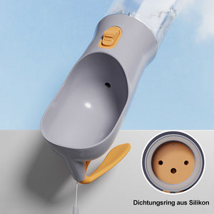 Futter- und Wasserflasche für Hunde