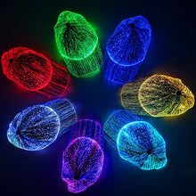 Laden Sie das Bild in den Galerie-Viewer, Fluoreszierende Baseballmütze aus Faseroptik