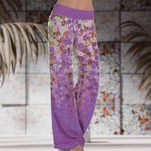 Laden Sie das Bild in den Galerie-Viewer, Lose bedruckte Yogahosen für Damen