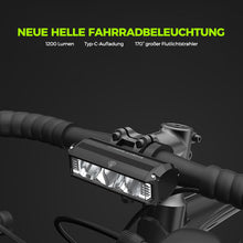 Laden Sie das Bild in den Galerie-Viewer, USB-Fahrradscheinwerfer aus Aluminiumlegierung