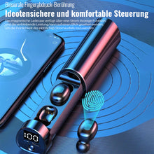 Laden Sie das Bild in den Galerie-Viewer, Drahtlos Bluetooth Ohrhörer Ladebox mit Taschenlampe