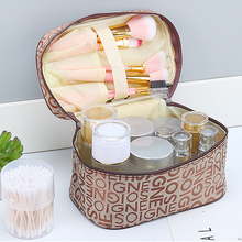 Laden Sie das Bild in den Galerie-Viewer, Quadratische Kosmetiktasche mit großem Fassungsvermögen