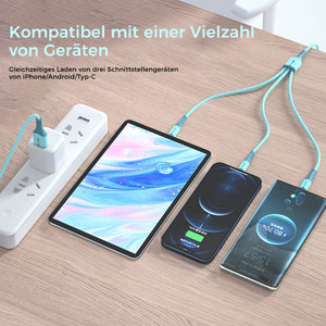 3 in 1 Leuchtendes Datenkabel
