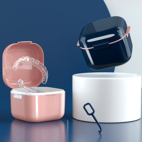 Tragbare Prothesen-Aufbewahrungsbox