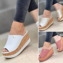 Laden Sie das Bild in den Galerie-Viewer, Neue Modische Sandalen mit hohen Absätzen