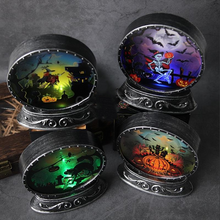 Laden Sie das Bild in den Galerie-Viewer, Halloween Thema Acryl Retro Farbverlaufslampe