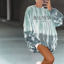 Laden Sie das Bild in den Galerie-Viewer, Bedrucktes Lockeres Sweatshirt für Damen