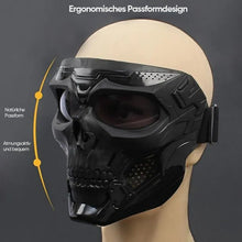 Laden Sie das Bild in den Galerie-Viewer, Totenkopf Horror Helmmaske