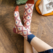 Laden Sie das Bild in den Galerie-Viewer, Langstapelige Ölgemälde Baumwollsocke