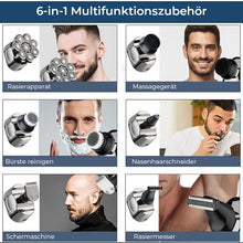 Laden Sie das Bild in den Galerie-Viewer, 8D Verbesserter 10-in-1-Multifunktionsrasierer mit LED-Anzeige