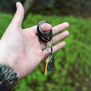 Drehbarer Schlüsselanhänger mit Fingerspitze