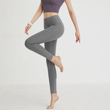 Laden Sie das Bild in den Galerie-Viewer, Eng anliegende Yogahose mit hoher Taille