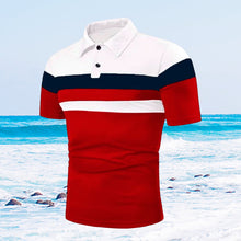 Laden Sie das Bild in den Galerie-Viewer, Poloshirt mit Revers für Herren