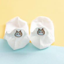 Laden Sie das Bild in den Galerie-Viewer, Damen Socken mit Katzenstickerei