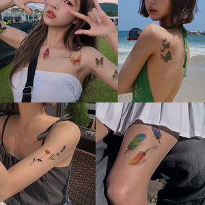 3D-Stereo-Tattoo-Aufkleber