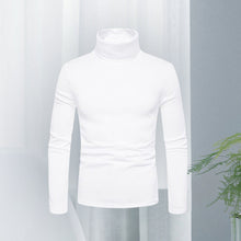 Laden Sie das Bild in den Galerie-Viewer, Einfarbiger Pullover mit Rollkragen