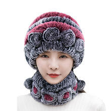 Laden Sie das Bild in den Galerie-Viewer, Rex-Kaninchenfellmütze