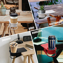 Laden Sie das Bild in den Galerie-Viewer, Schreibtischbecherhalter Clip