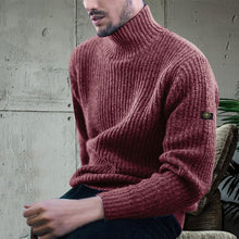 Laden Sie das Bild in den Galerie-Viewer, Rollkragen-Strickpullover für Herren