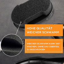 Laden Sie das Bild in den Galerie-Viewer, Doppelseitiges Lederschuhschwammtuch