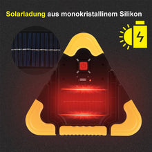 Laden Sie das Bild in den Galerie-Viewer, Solar dreieckiges Warnlicht