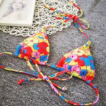 Laden Sie das Bild in den Galerie-Viewer, Neuer Sexy Strand-Bikini Mit Blumenmuster