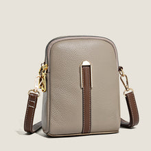 Laden Sie das Bild in den Galerie-Viewer, Neue Handytasche aus Leder mit Litschimuster