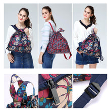 Laden Sie das Bild in den Galerie-Viewer, Multifunktionale faltbare tragbare Einkaufstasche