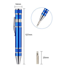 Laden Sie das Bild in den Galerie-Viewer, 8-in-1 Präzision Schraubendreherstift