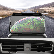 Laden Sie das Bild in den Galerie-Viewer, Armaturenbrett-Handyhalter aus Silikon mit Kohlefasermuster