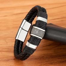 Laden Sie das Bild in den Galerie-Viewer, Kreatives Herrenarmband aus Titanstahl