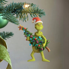 Laden Sie das Bild in den Galerie-Viewer, Grinch-Anhänger zu Weihnachten
