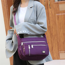 Laden Sie das Bild in den Galerie-Viewer, Multifunktionale Oxford-Umhängetasche mit Reißverschluss