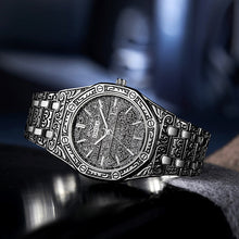 Laden Sie das Bild in den Galerie-Viewer, Wasserdichte klassische Quarzuhr für Herren