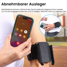 Laden Sie das Bild in den Galerie-Viewer, Um 360° drehbares Handy-Armband mit Handyhalter