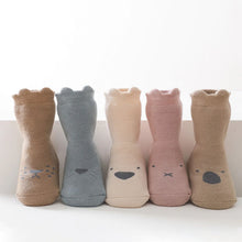 Laden Sie das Bild in den Galerie-Viewer, Herbst Winter Baby Socken Kinder Bodensocken