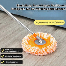 Laden Sie das Bild in den Galerie-Viewer, 360° Drehbarer Verstellbarer Wischmopp