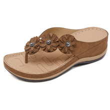 Laden Sie das Bild in den Galerie-Viewer, Leichte Blumensandalen für Damen